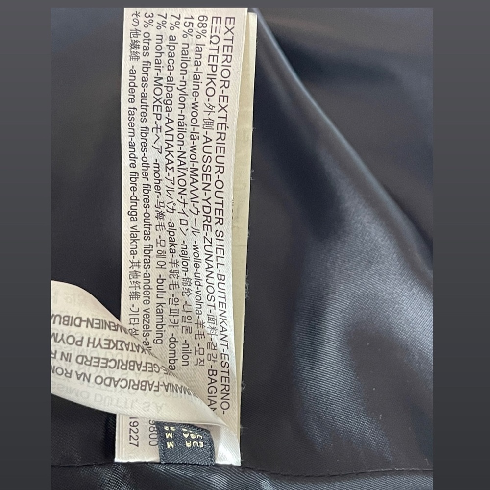 Massimo Dutti Double Breasted Structured Wool Alp… - image 4